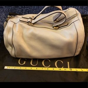 Ivory Gucci Soho Boston Bag 💗